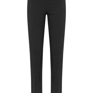 Long Tall Sally Black Stretch Slim Leg Trousers, US 8